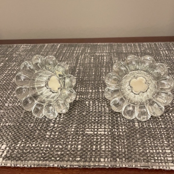 Forever Crystal set of 2 candle/votive holders. - Picture 2 of 8